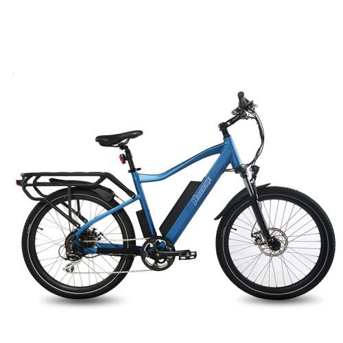 Electric Mountain Bike with Rear Carrier